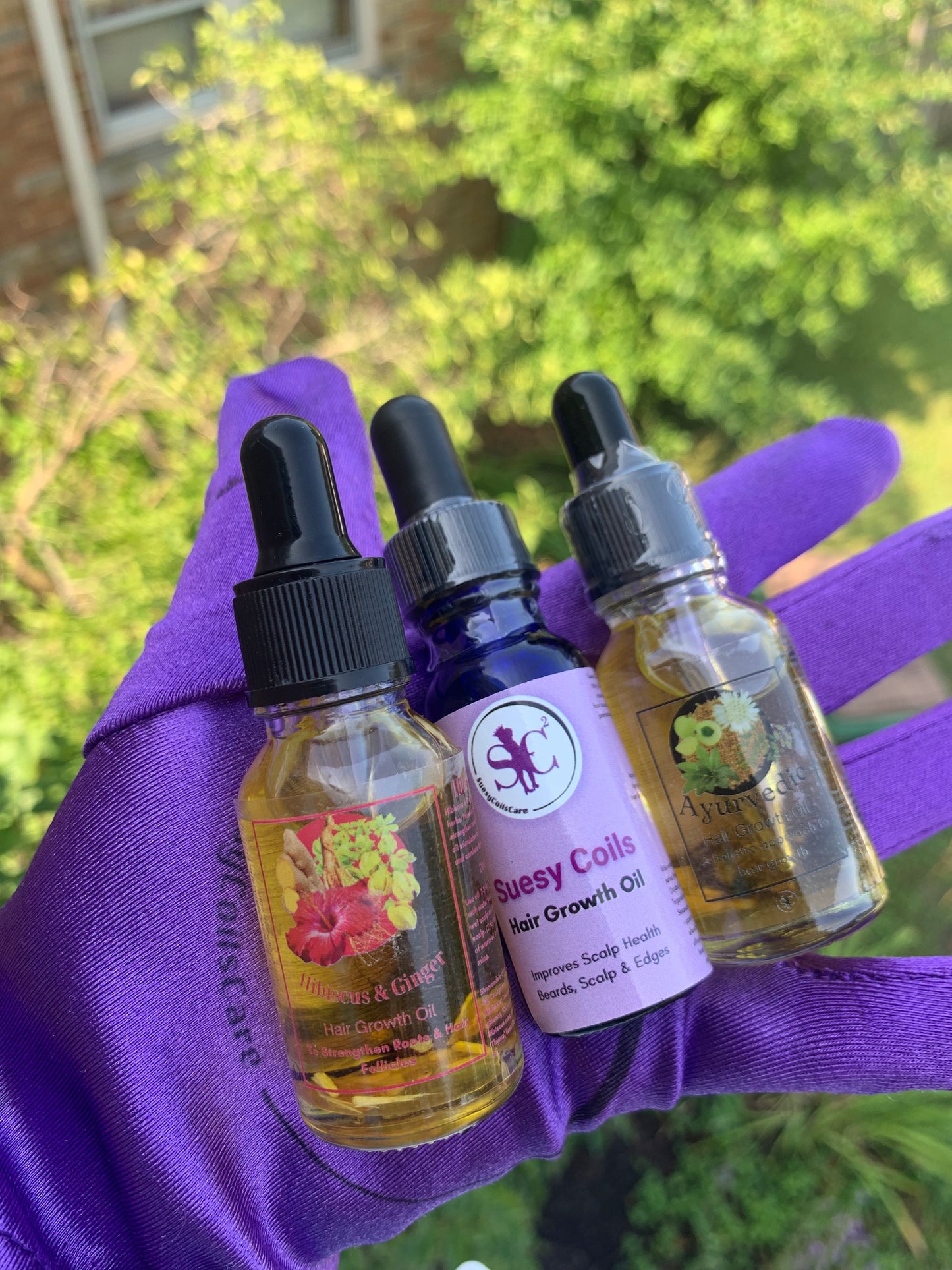 Hair Growth Oil "Trifecta" Bundle