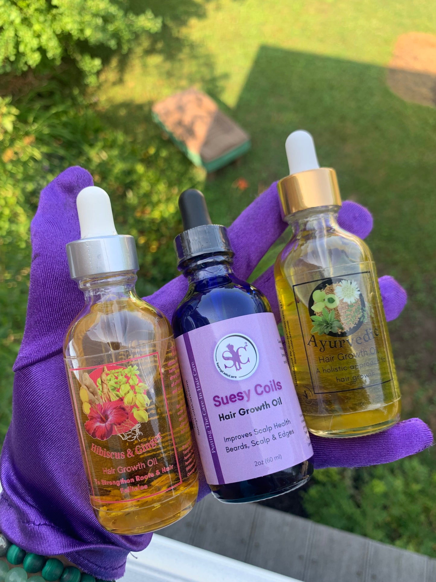 Hair Growth Oil "Trifecta" Bundle