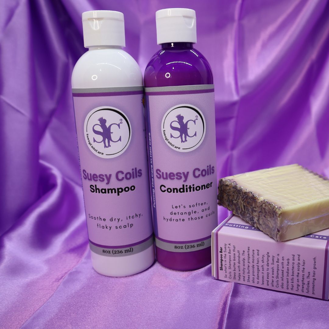 Suesy Coils Shampoo & Conditioner Bundle