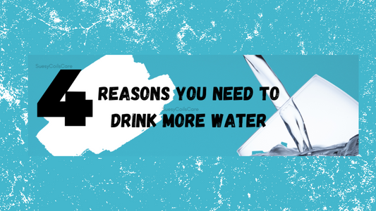 4 Reasons You SHOULD Drink More Water; Why Drinking Water is Important For Hair Growth & Health