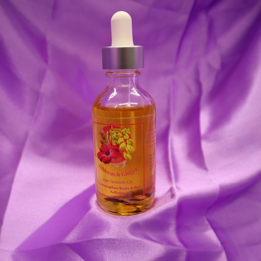 Hibiscus & Ginger Hair Growth Oil SuesyCoilsCare