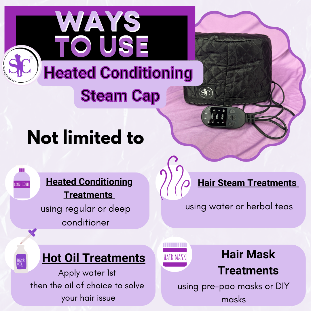 Heated Conditioning Steam Cap