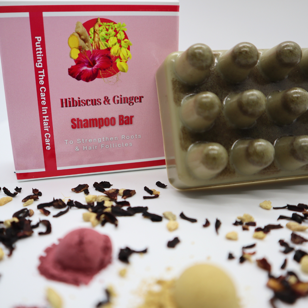 Hibiscus & Ginger Shampoo Bar