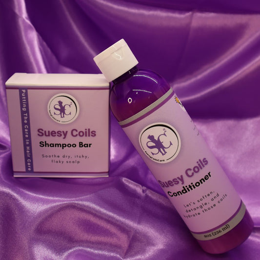 Suesy Coils Shampoo & Conditioner Bundle