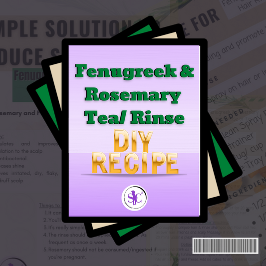 Fenugreek & Rosemary Hair Tea/ Rinse Recipe
